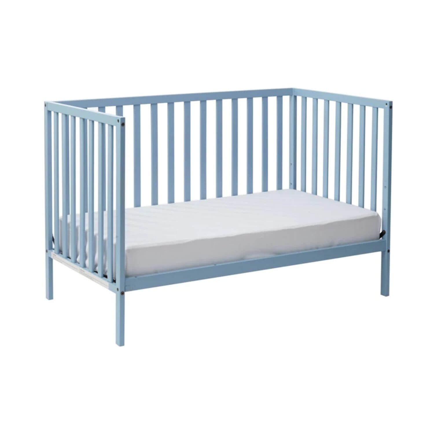 Palmer 3-in-1 Convertible Island Crib Baby Blue