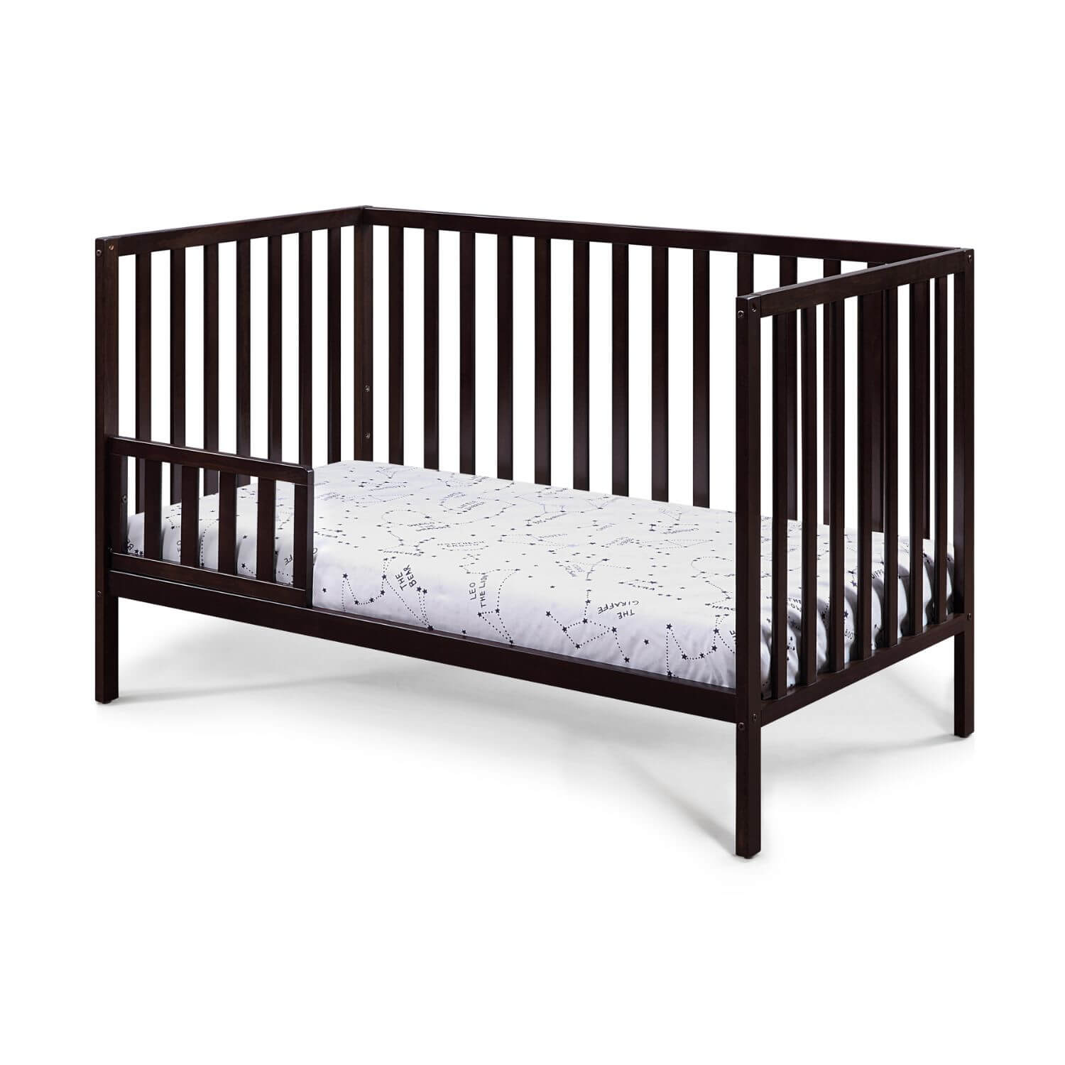 Palmer 3-in-1 Convertible Island Crib Espresso