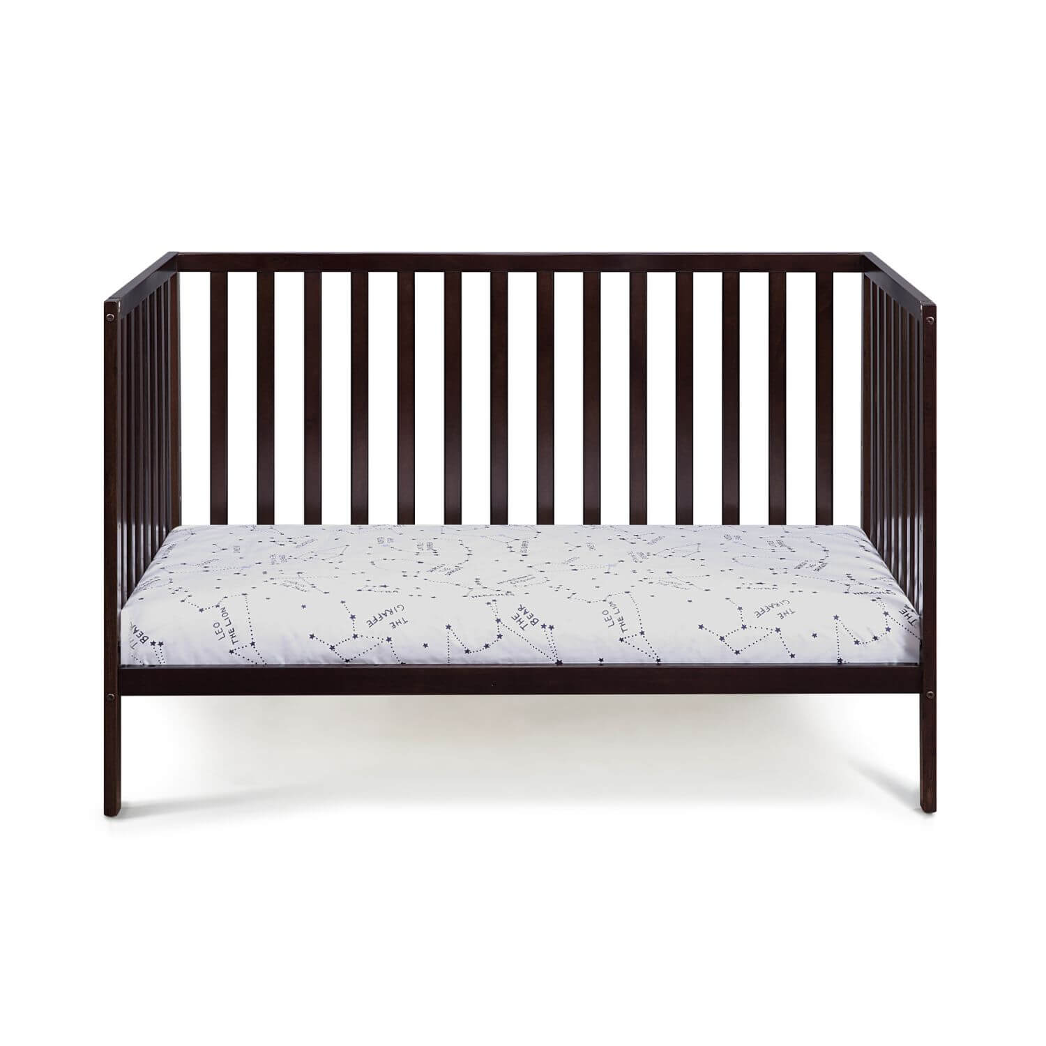 Palmer 3-in-1 Convertible Island Crib Espresso