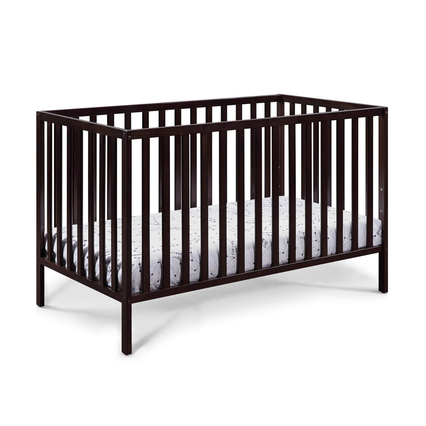 Palmer 3-in-1 Convertible Island Crib Espresso