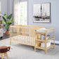 Palmer 3-in-1 Convertible Crib and Changer Combo Natural