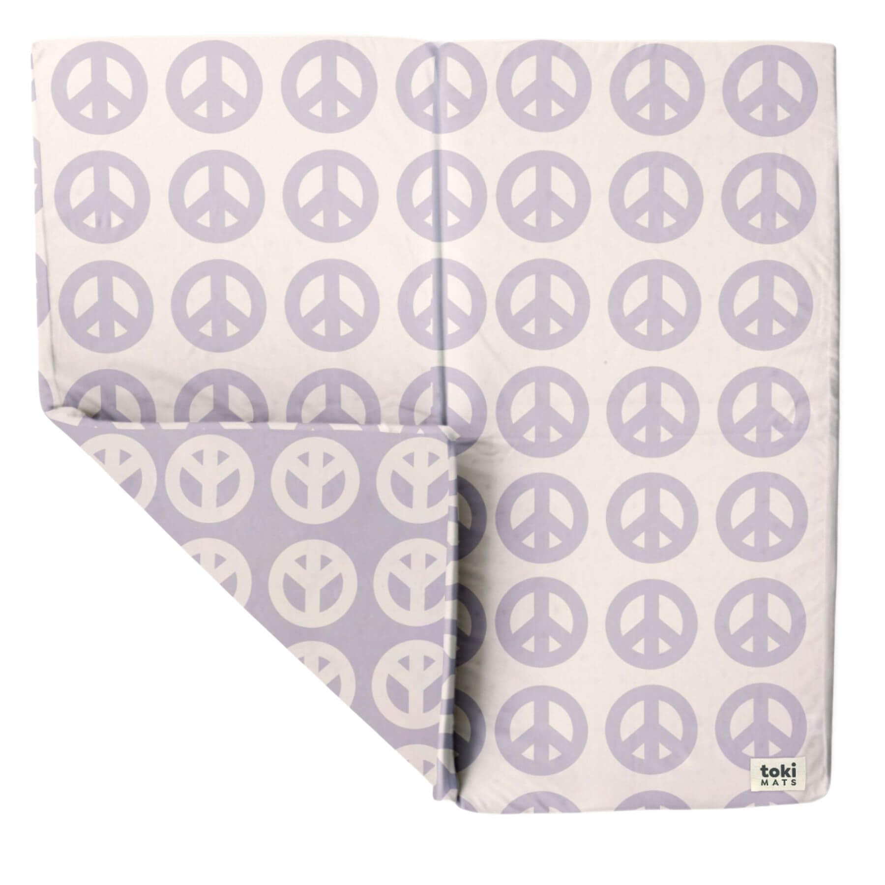 Toki Kids Peace Sign Organic Cotton Mat