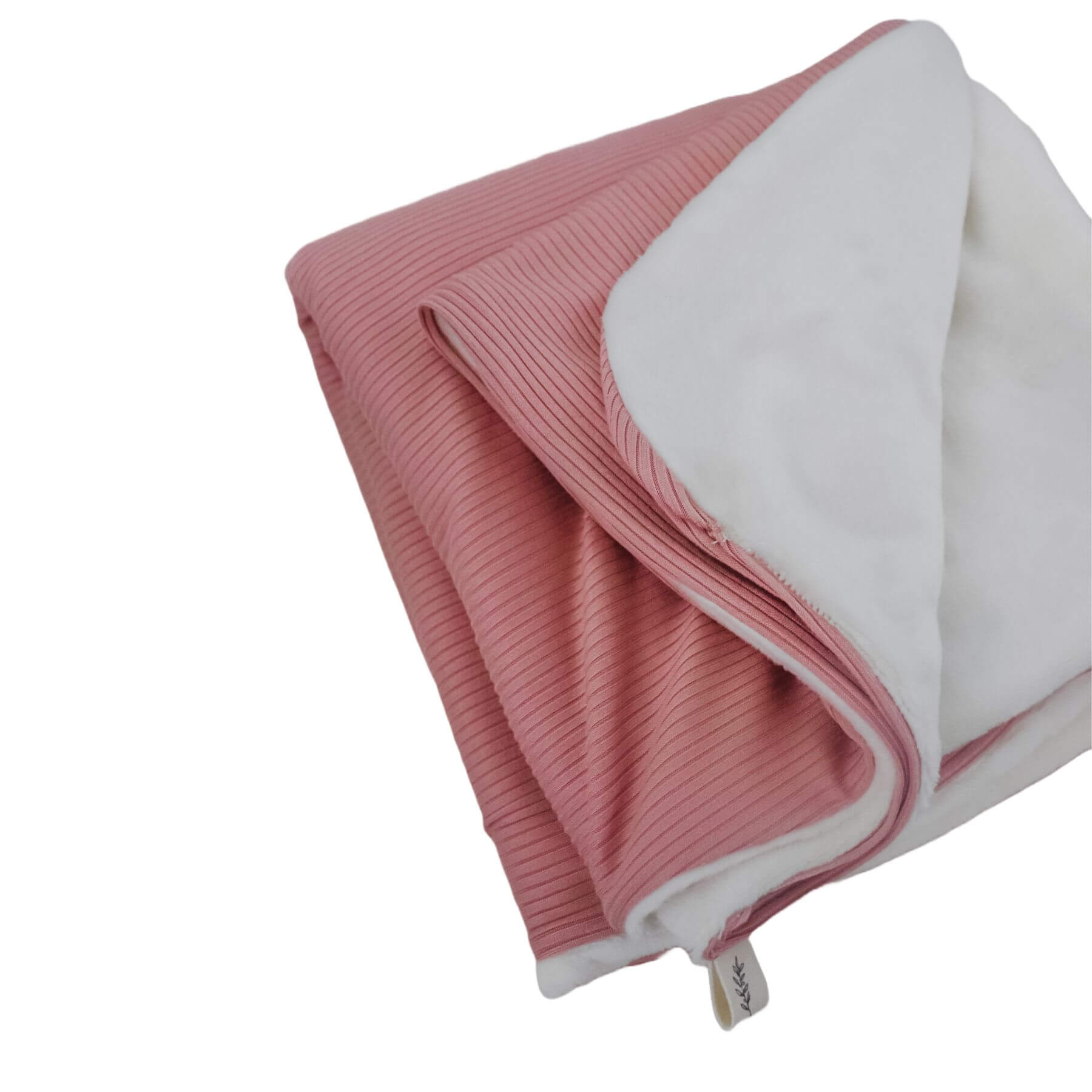 Little Mae & Co Peony Ribbed Toddler Blanket