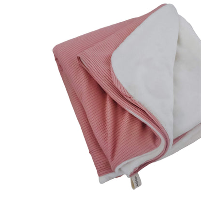 Little Mae & Co Peony Ribbed Toddler Blanket