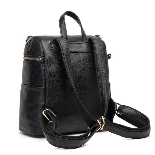 Luli Bebé Petit Monaco Diaper Bag | Ebony Black