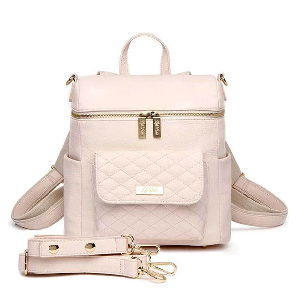 Luli Bebé Petit Monaco Diaper Bag | Pastel Pink