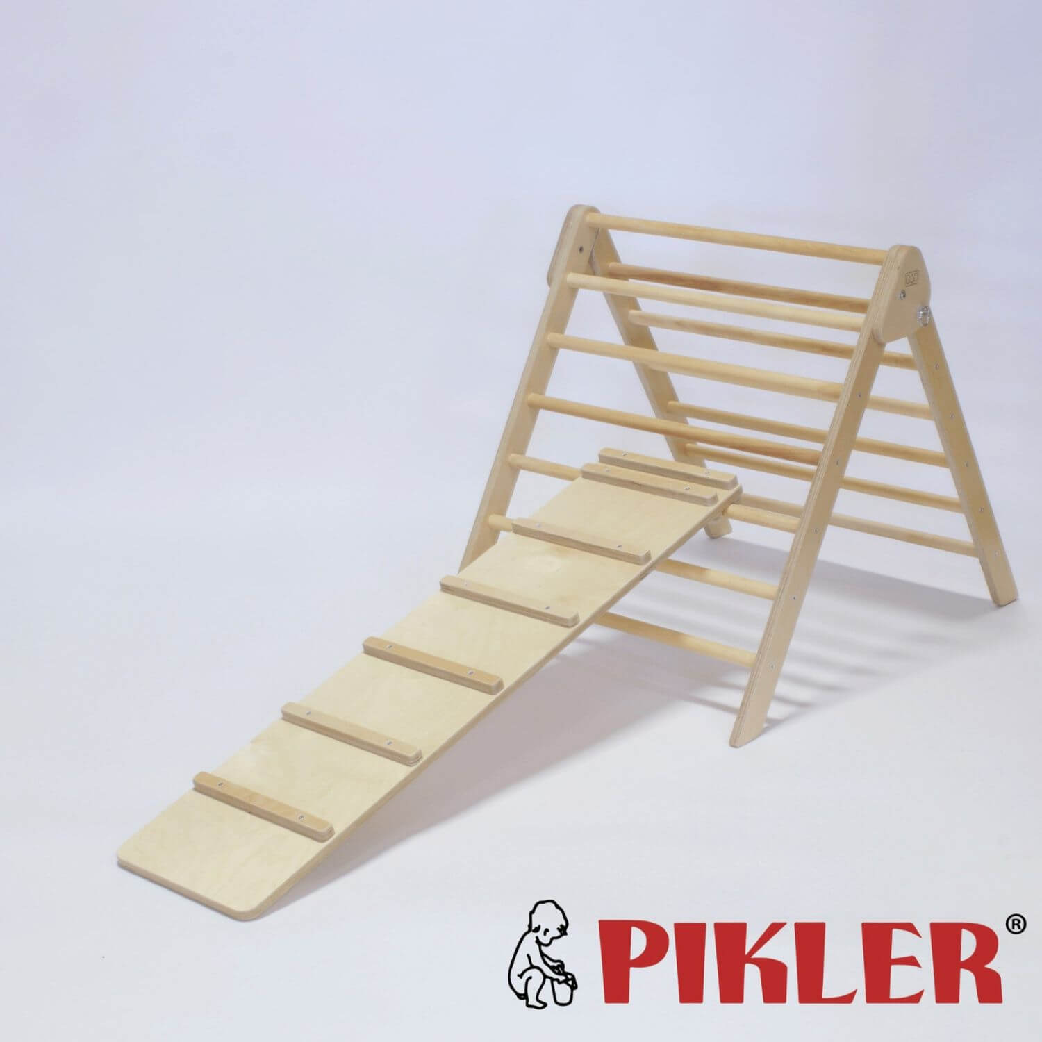 RAD Children's Furniture Pikler® Triangle w/ Short Ramp