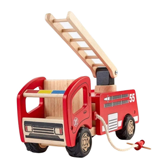 PinToy Fire Engine Small Size