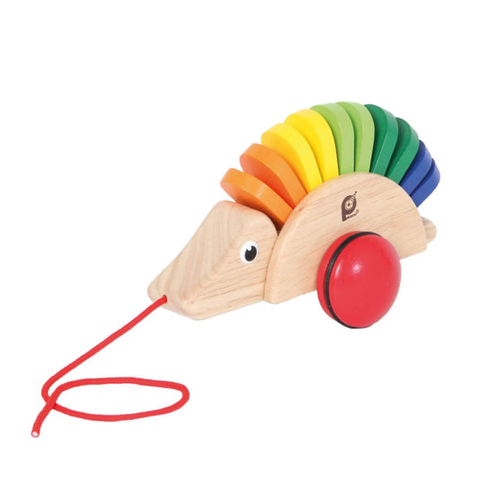 PinToy Porcupine Pull-Along Toy