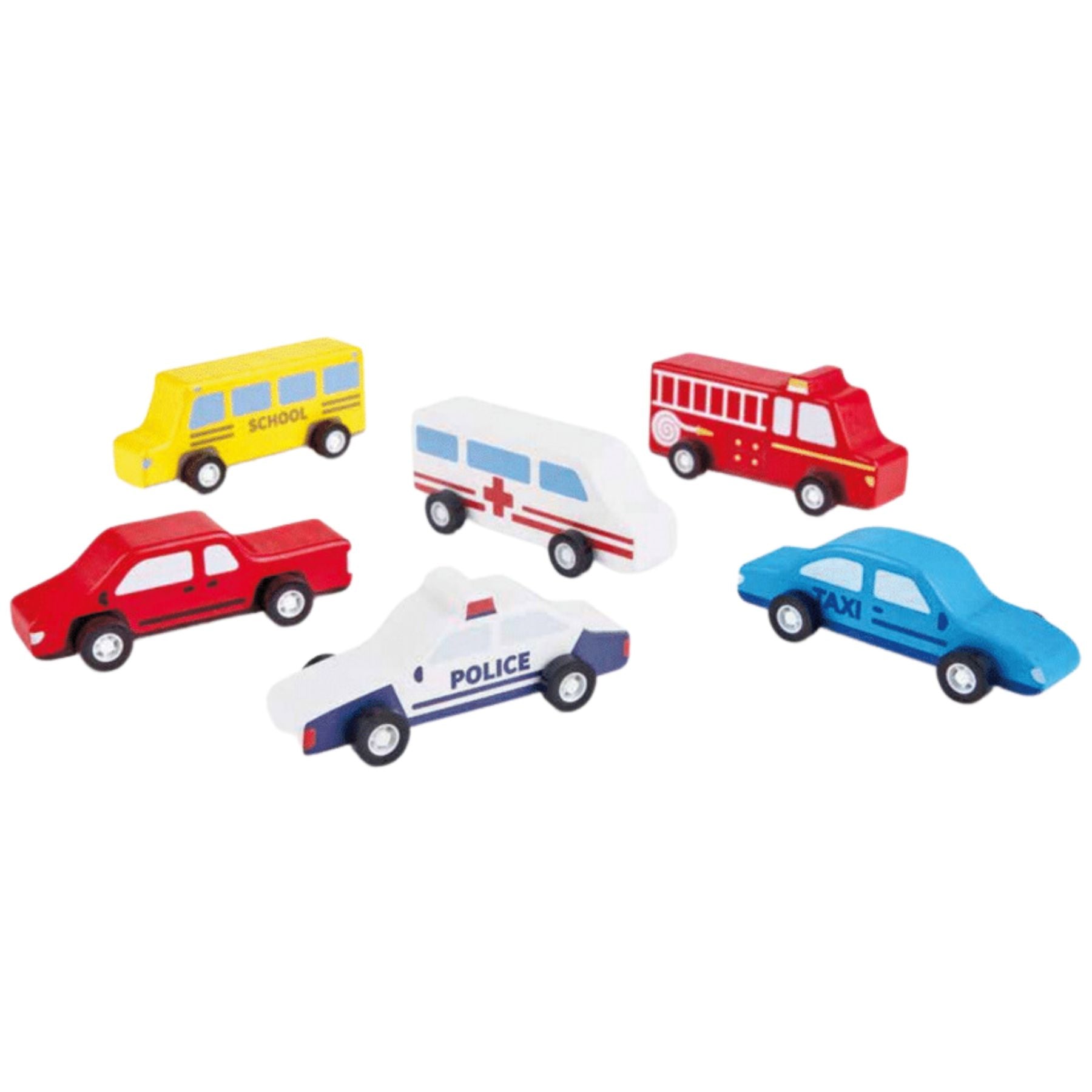 PinToy Vehicle 6-Piece Set