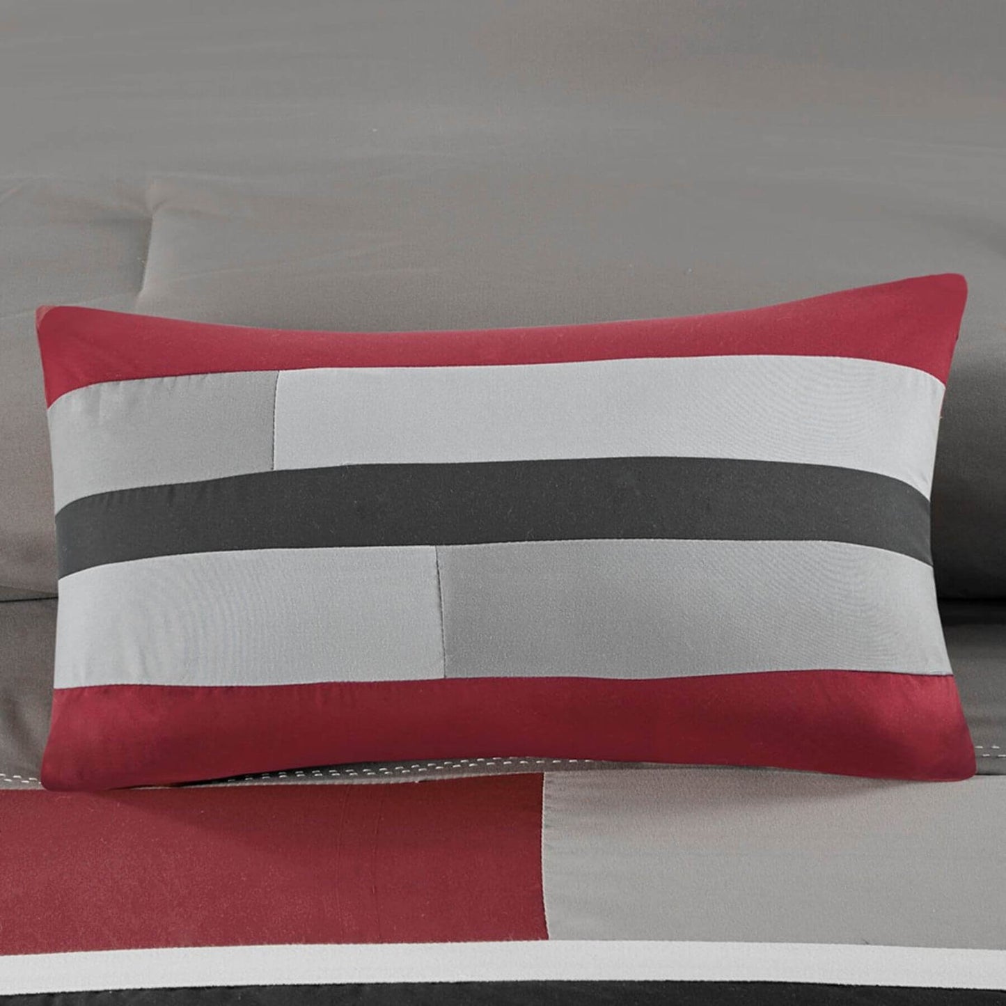 Pipeline Decorative Pillow Red