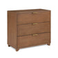 Pixie 3 Drawer Dresser in Walnut