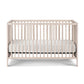 Front View of Pixie Finn 3-in-1 Crib in Washed Natural