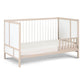 Pixie Finn Toddler Bed in Washed Natural/White