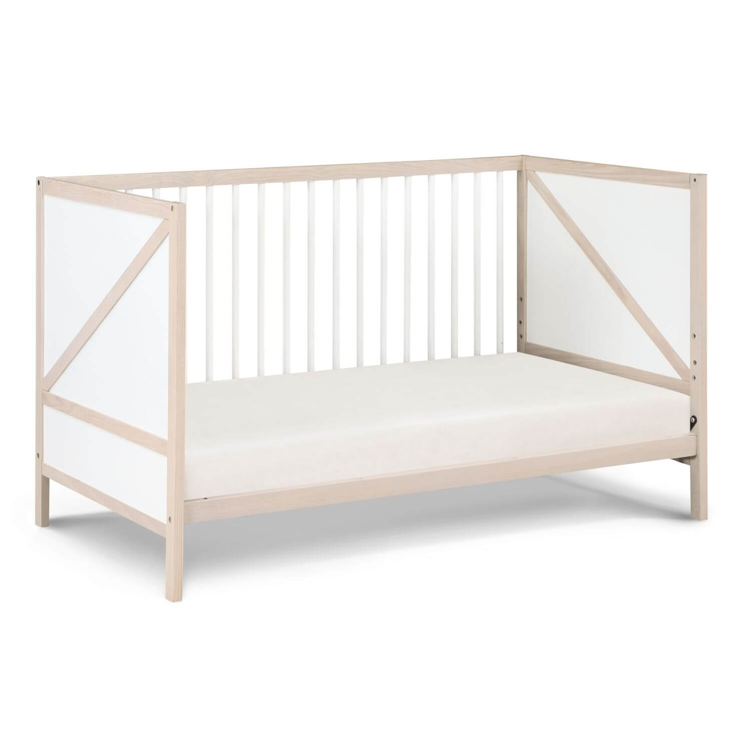 Pixie Zen Daybed in Washed Natural/White