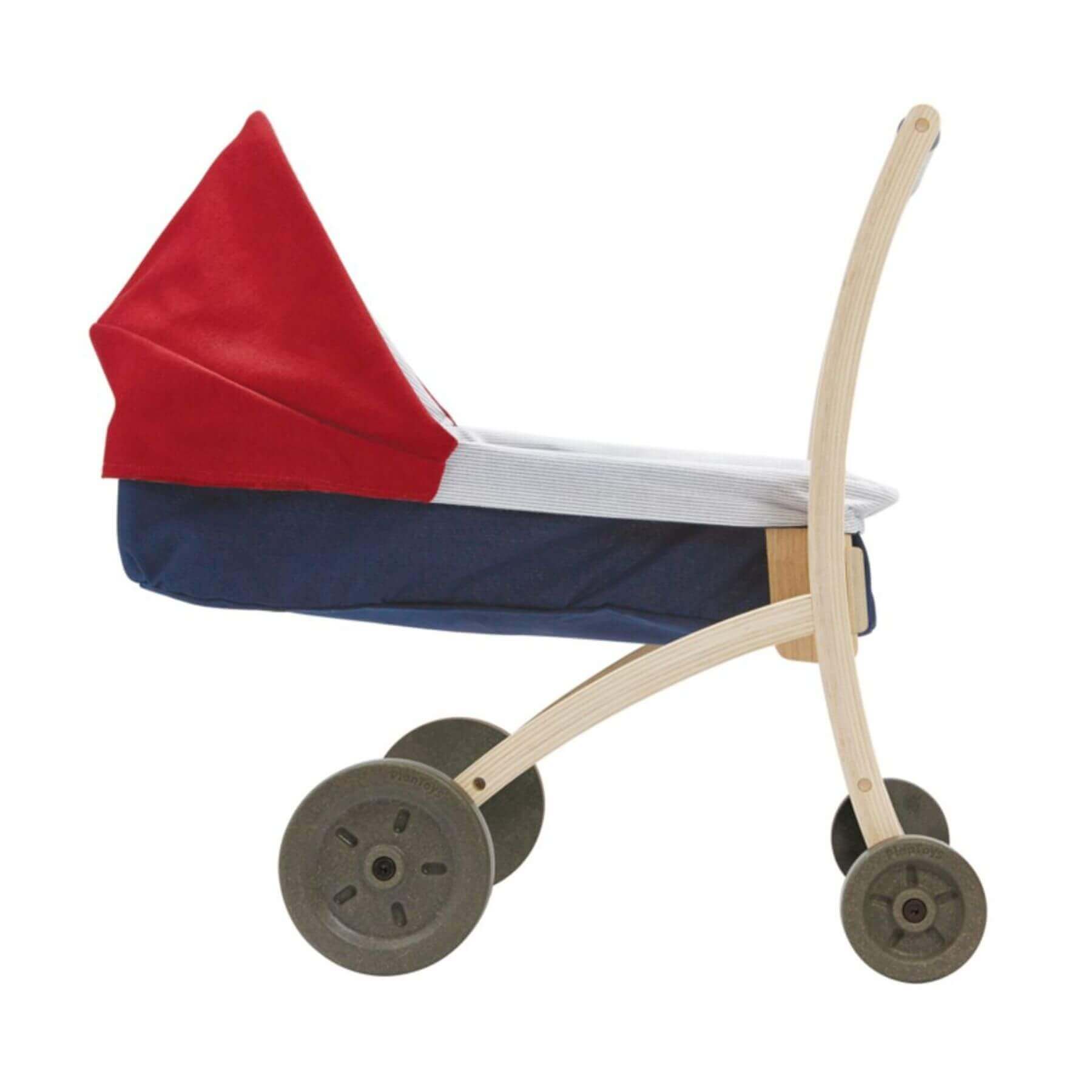 Side View of PlanToys Doll Stroller