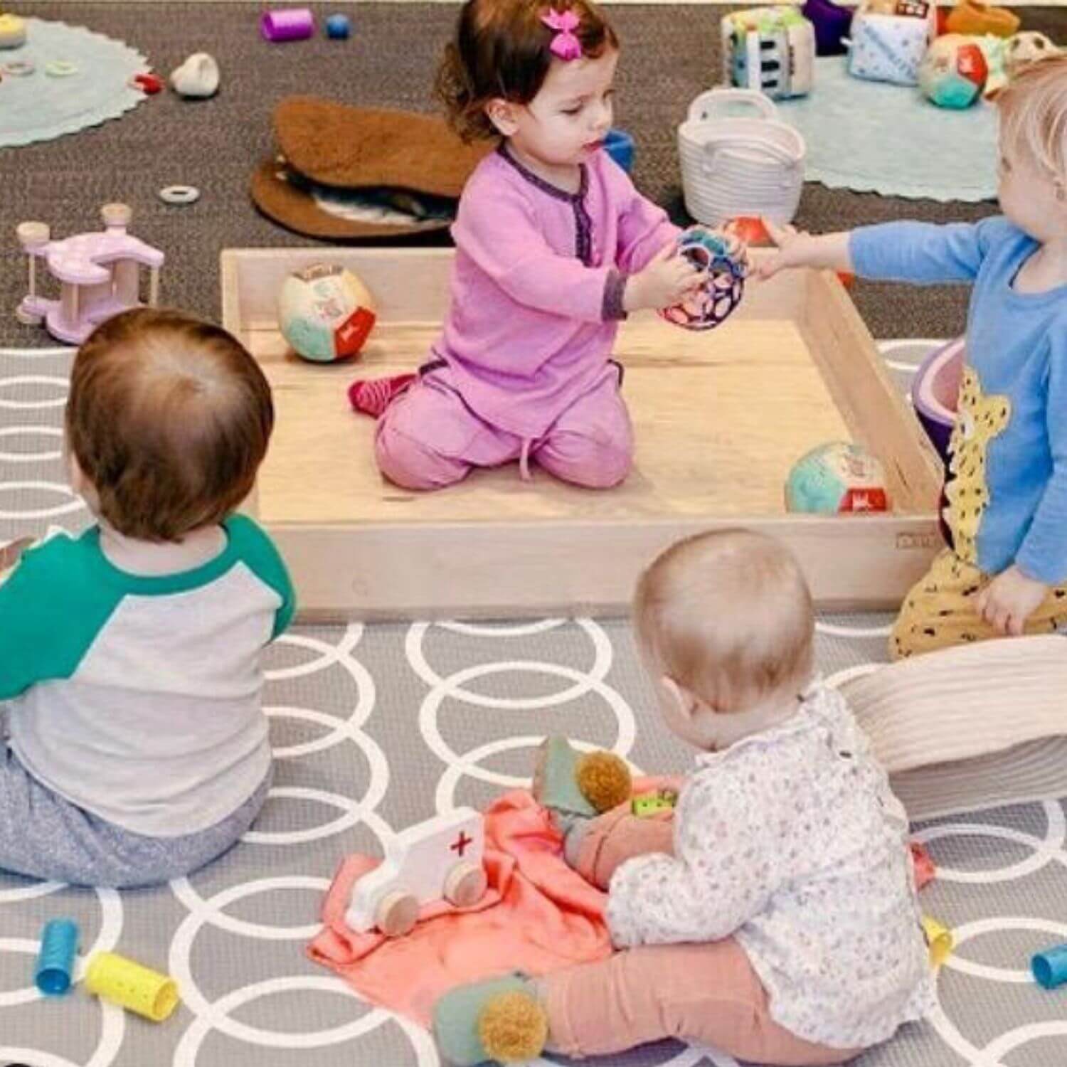 Kids Playing on RAD Children's Furniture Platform and Ramp