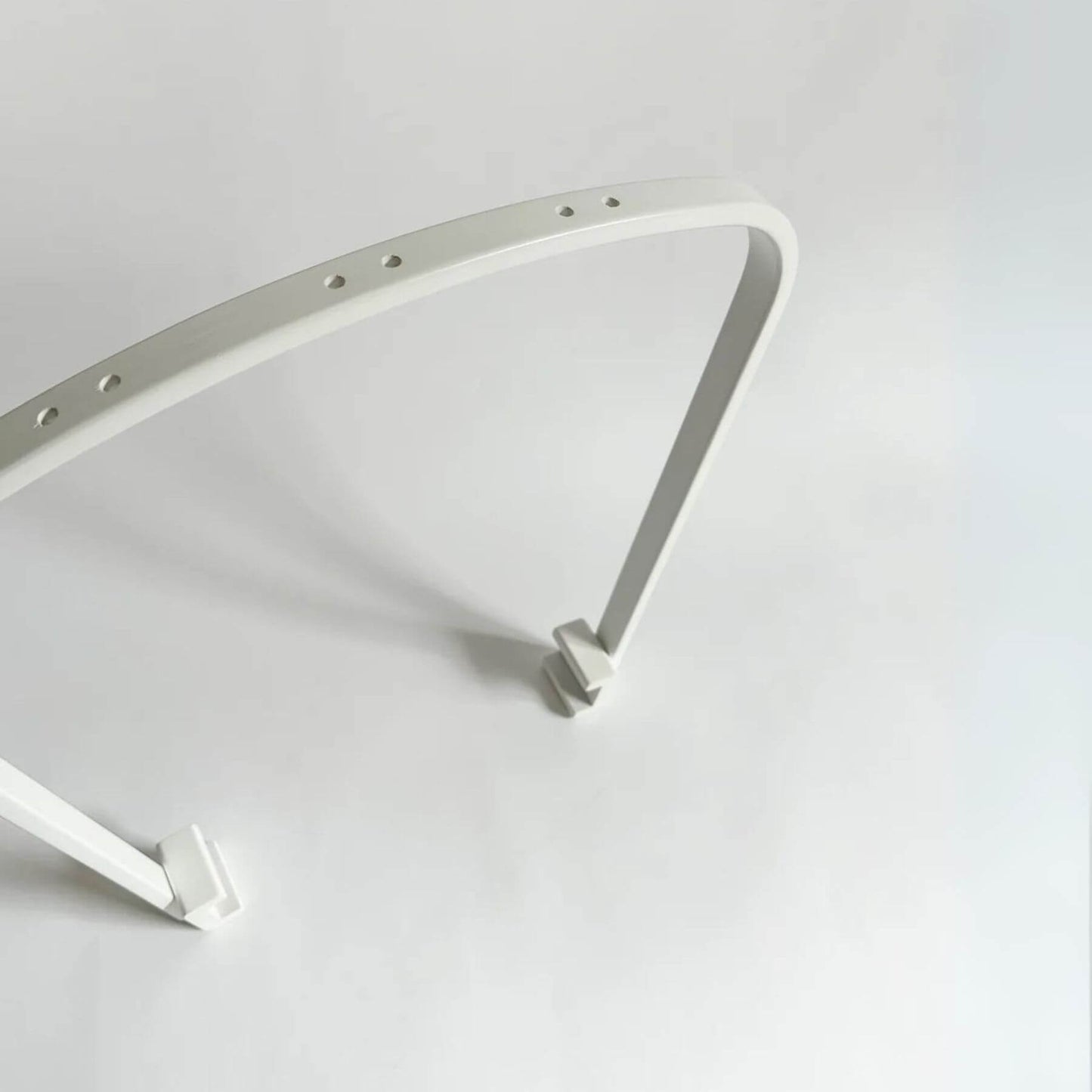 Unique Love Design Play Arch for Cradle Frame White