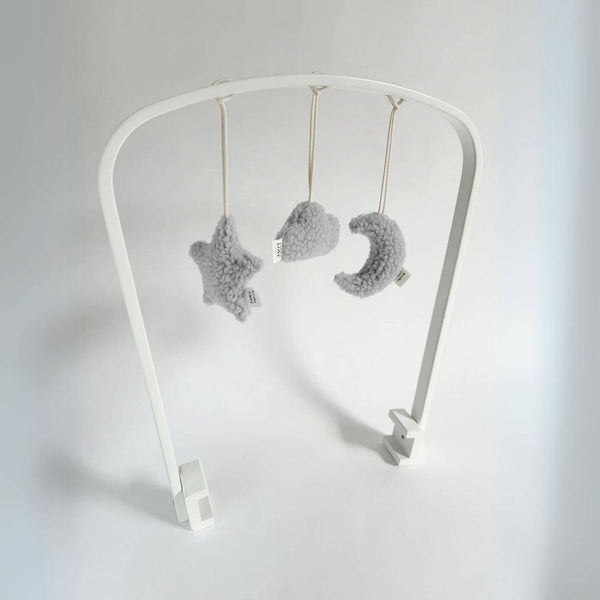 Unique Love Design Play Arch Set 'Love You to the Moon and Back', Natural and Soft Sand