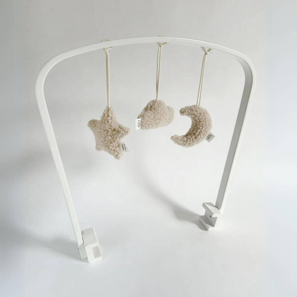 Unique Love Design Play Arch Set 'Love You to the Moon and Back', Natural and Soft Sand