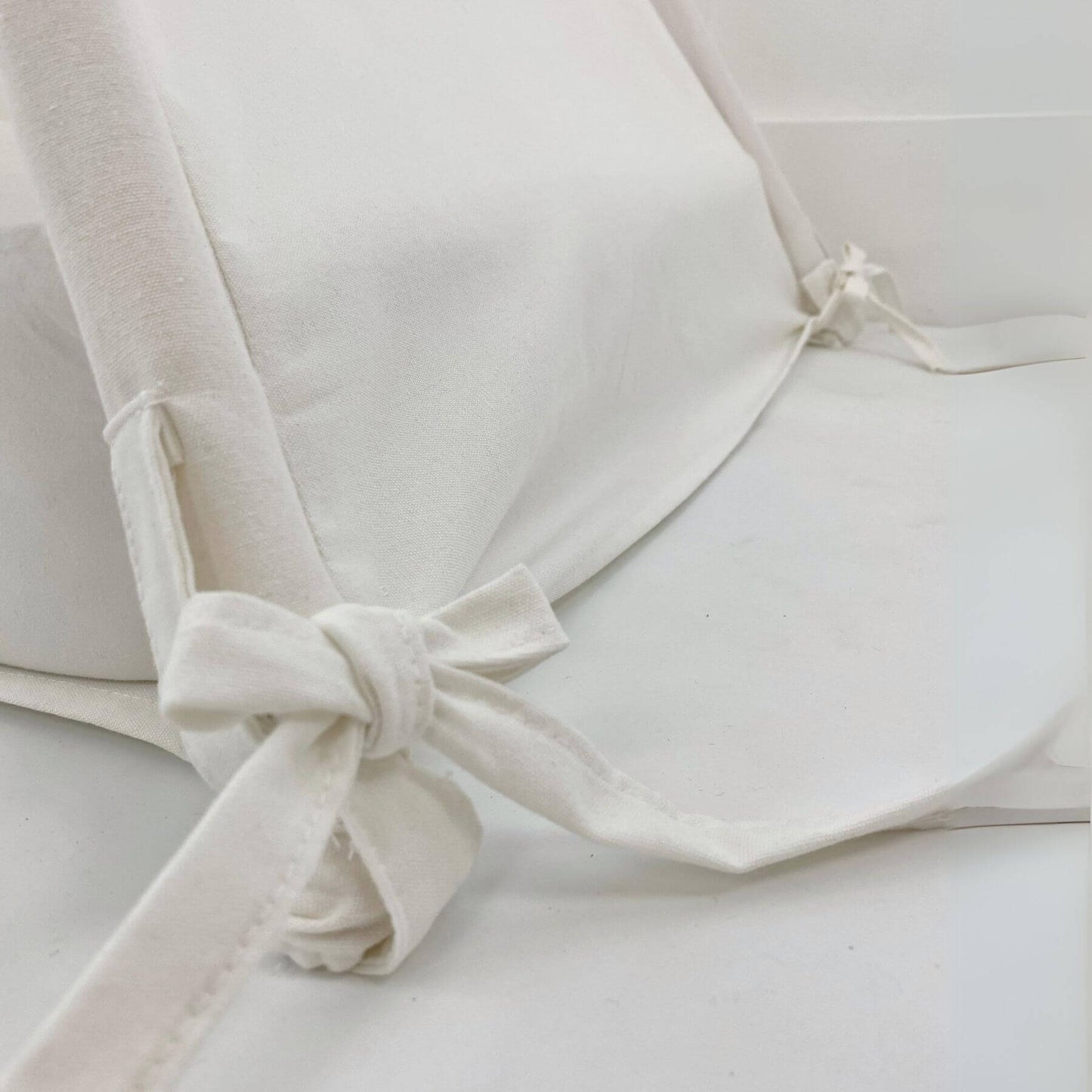 Detail of Domestic Objects Play Tent Canopy No Doors, White, Crib/Cot