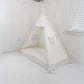 Domestic Objects Play Tent Canopy No Doors, White, Crib/Cot