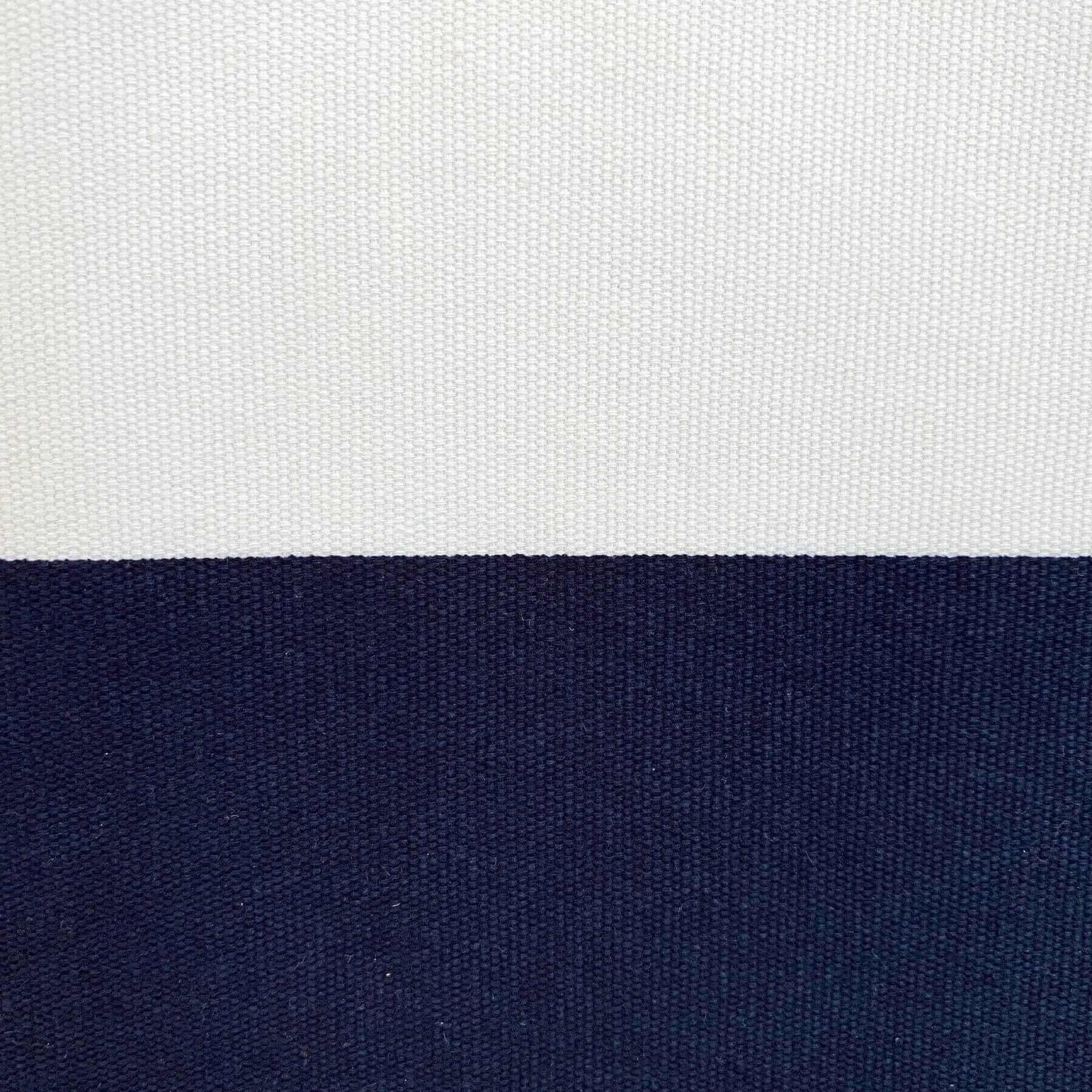 Detail of Domestic Objects Play Tent Canopy No Doors, White & Navy, Twin