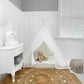 Domestic Objects Play Tent Canopy With Doors, White, Crib