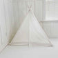 Domestic Objects Play Tent Canopy With Doors, White, Crib