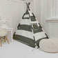 Domestic Objects Play Tent Canopy With Doors, Grey, Crib