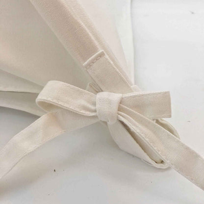Detail of Domestic Objects Play Tent Canopy With Doors, White, Twin