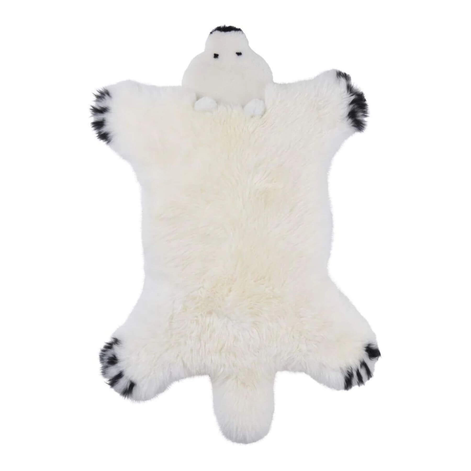 Natures Collection Polar Bear Rug