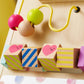 Detail of Tiny Land® Premium Natural Wooden Activity Walker
