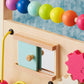 Detail of Tiny Land® Premium Natural Wooden Activity Walker