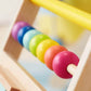 Detail of Tiny Land® Premium Natural Wooden Activity Walker