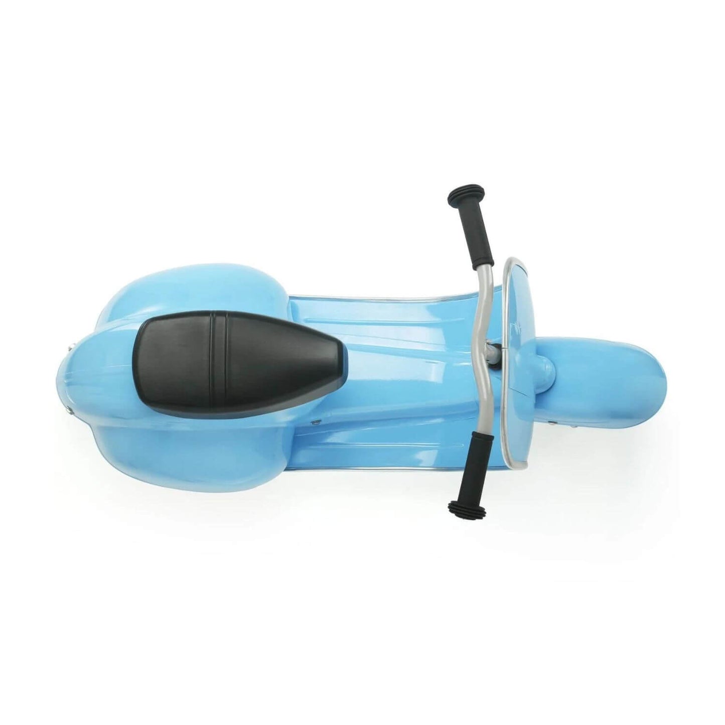 Primo Basic Ride-On with Plastic Seat Blue - Top View