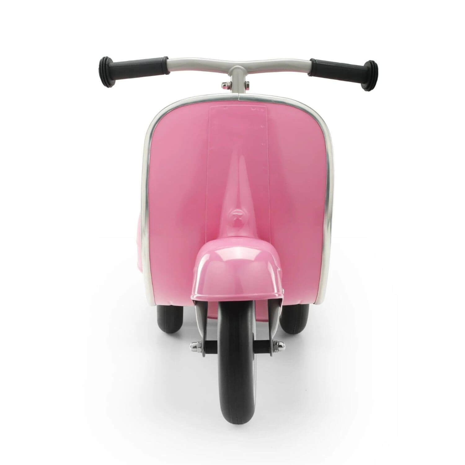 Primo Basic Ride-On with Plastic Seat Pink - Front View