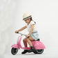 Primo Basic Ride-On with Plastic Seat Pink - Lifestyle