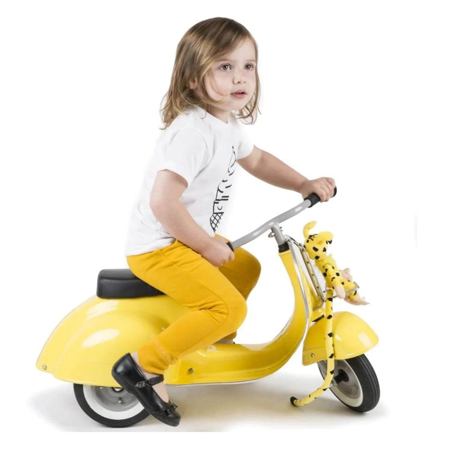 Primo Classic Ride-On Scooter Yellow