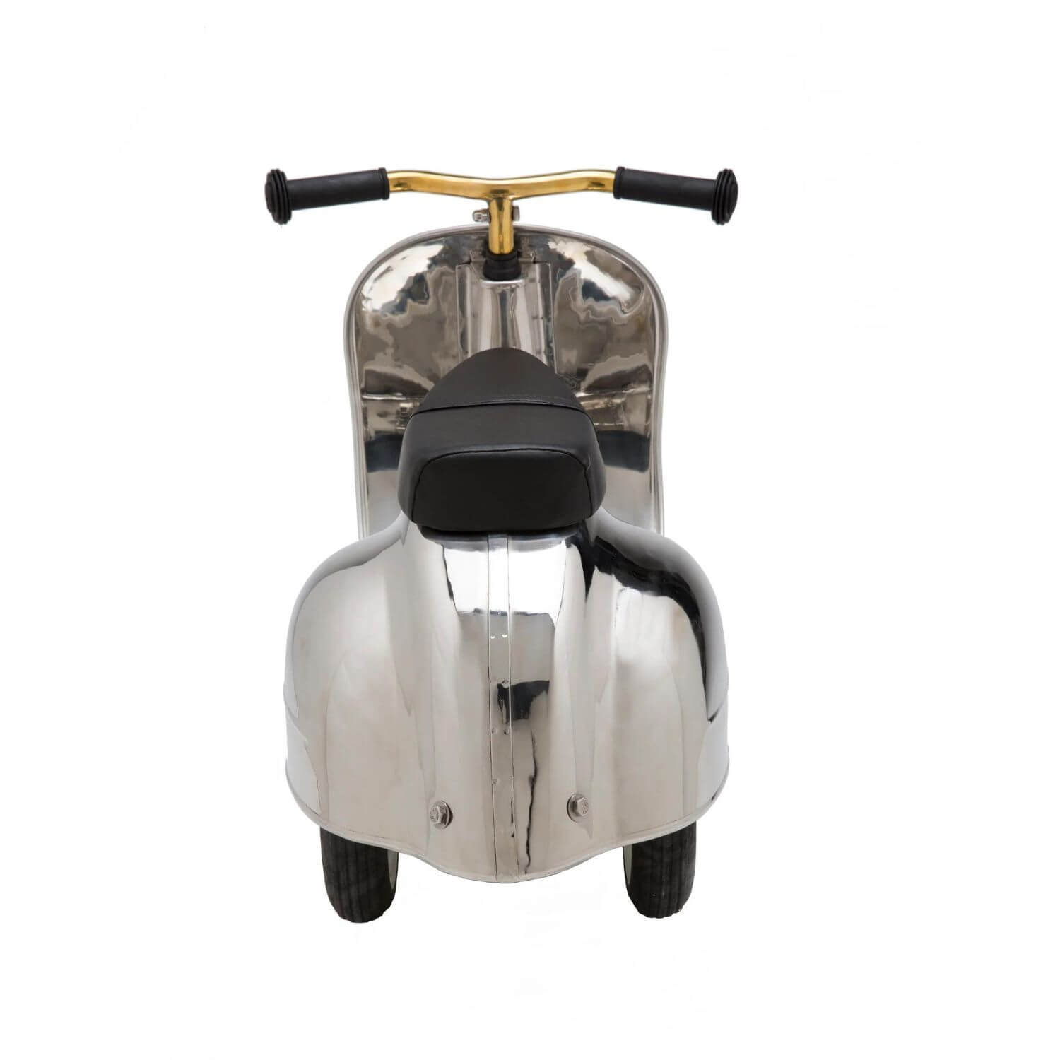 Primo Ride On Kids Toy DELUXE Stainless Steel (Limited Edition) - Back View