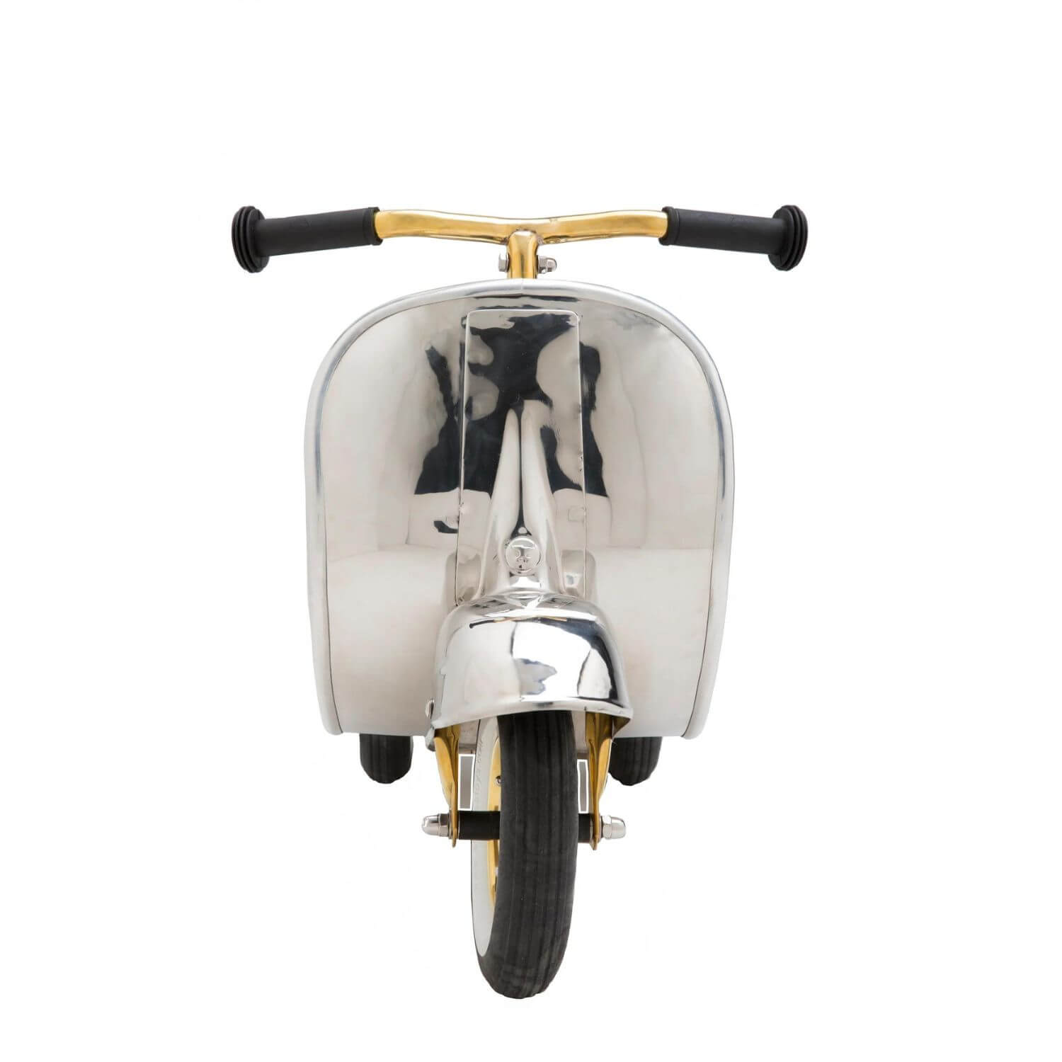 Primo Ride On Kids Toy DELUXE Stainless Steel (Limited Edition) - Front View