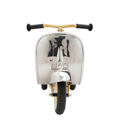 Primo Ride On Kids Toy DELUXE Stainless Steel (Limited Edition) - Front View