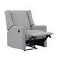 Pronto Power Recliner Oyster Gray Fabric