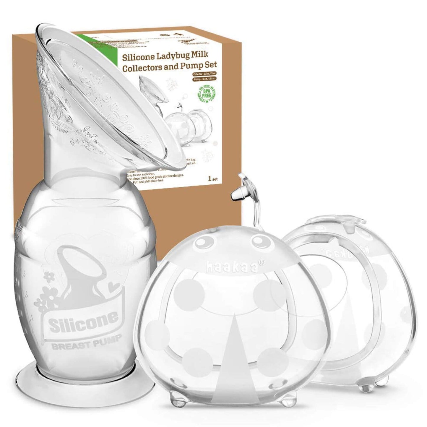 Haakaa Silicone Pump & Milk Collector Set Combo