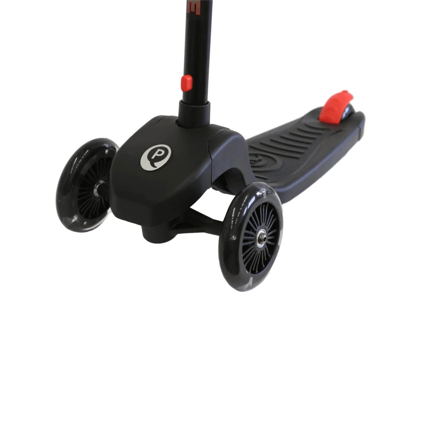 Q-Play Future LED Light Scooter Red - Detail