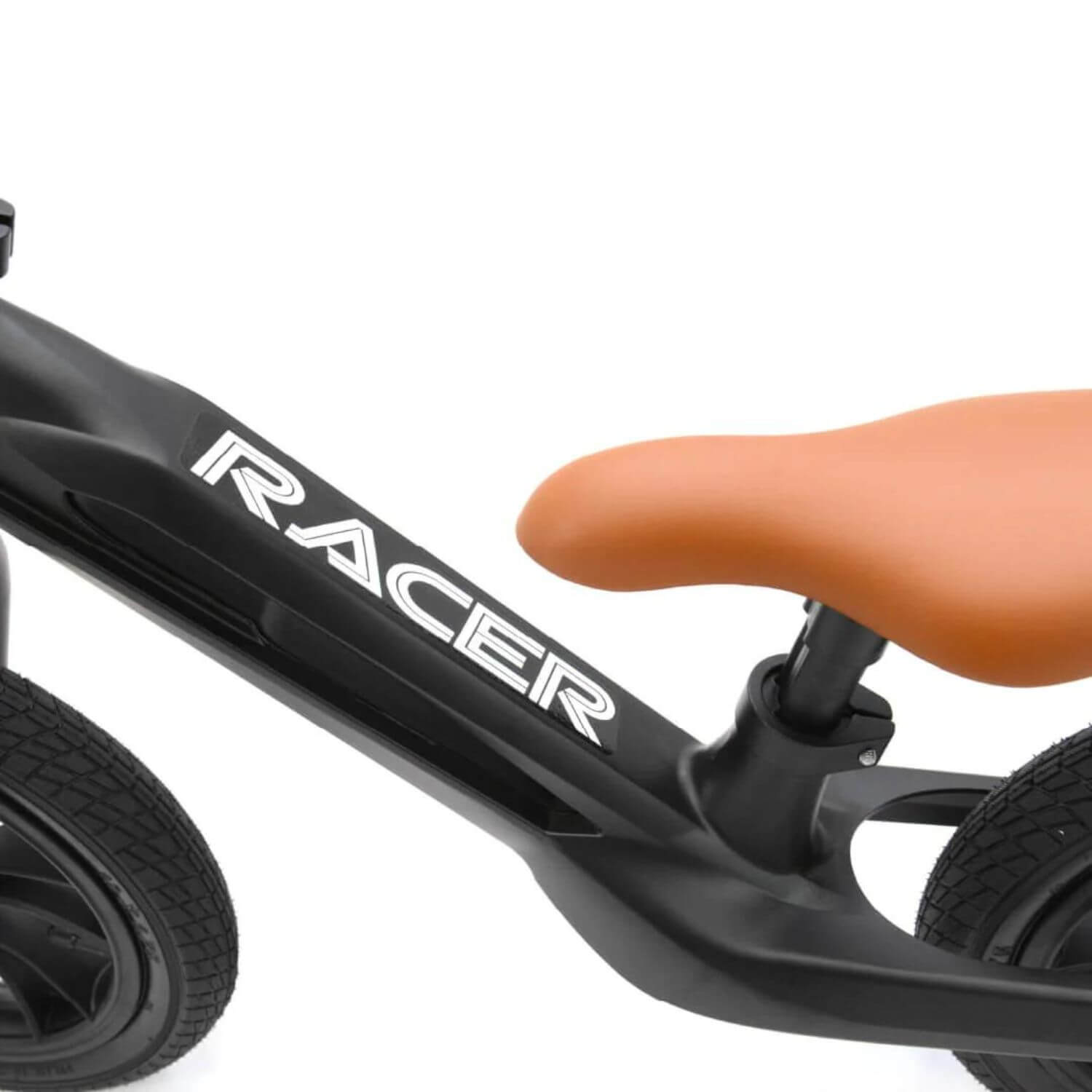 Q-Play Racer Balance Bike Brown - Detail