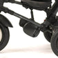 Q-Play Rito Plus Folding Stroller/ Trike Premium Midnight Black - Detail