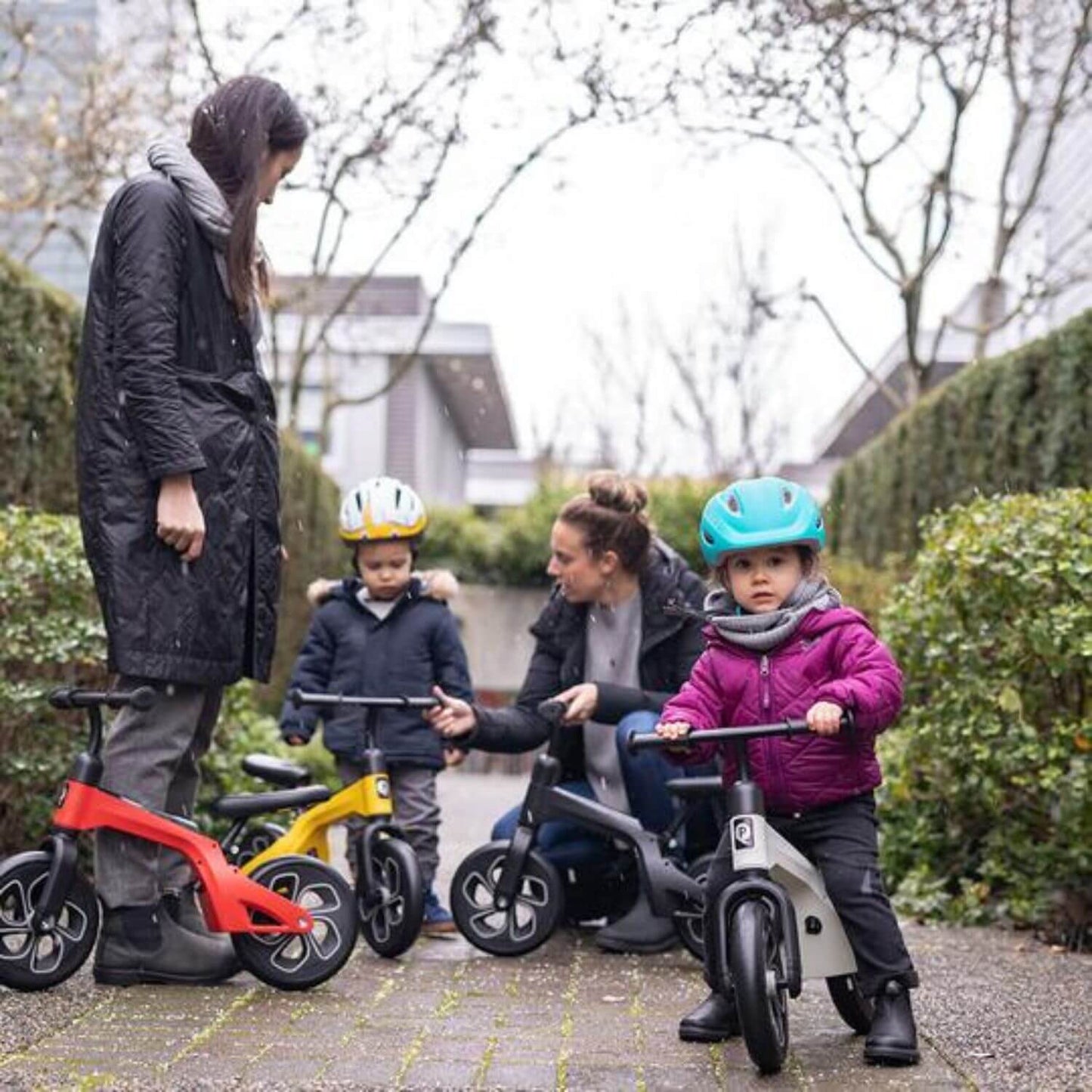 Q-Play Tech Balance Bike - Lifestyle