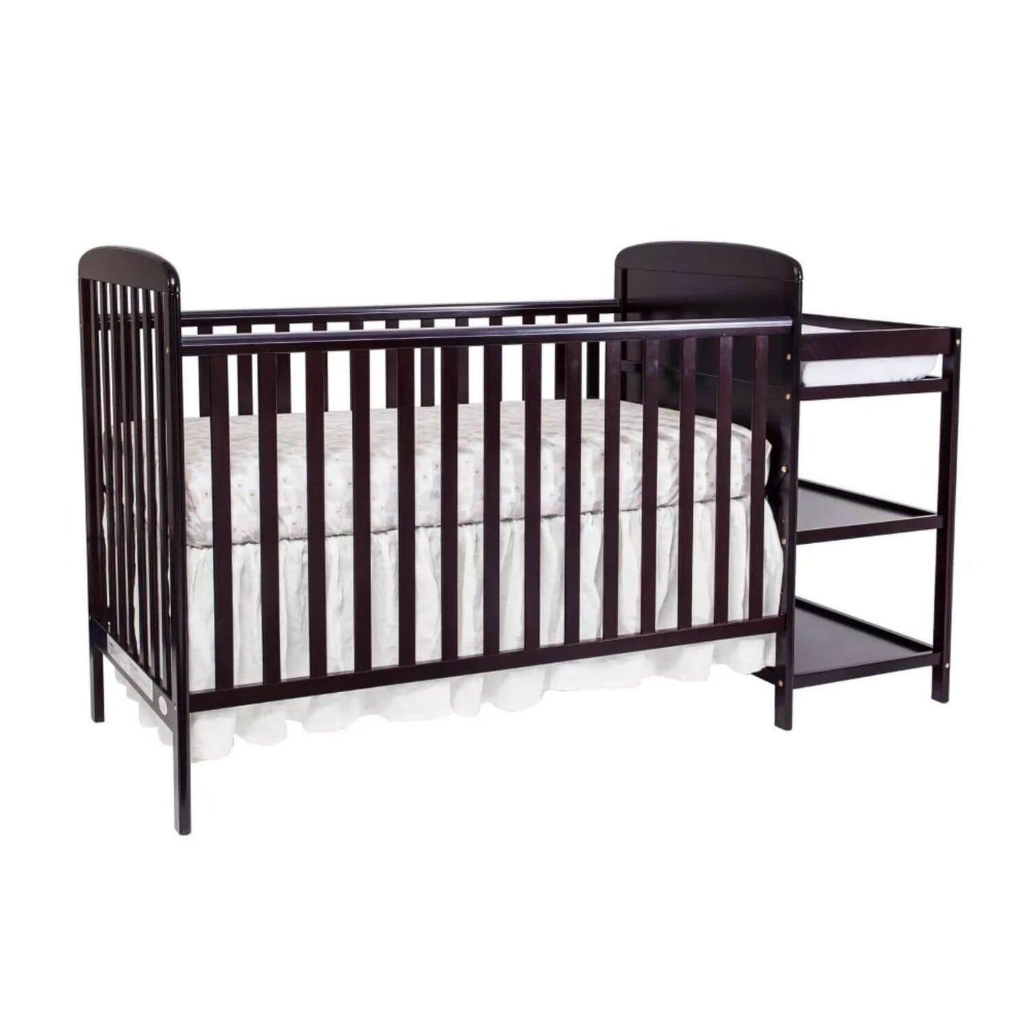 Ramsey 3-in-1 Convertible Crib and Changer Combo Espresso