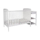 Ramsey 3-in-1 Convertible Crib and Changer Combo White